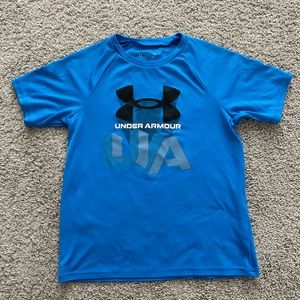 Under Armour Boys Shirt YSM- Blue